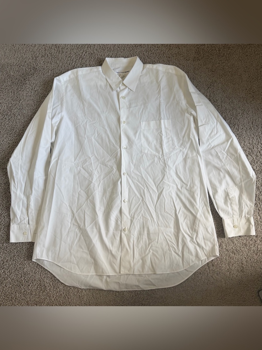 Comme des Garcons Button Down Long Sleeve Shirt